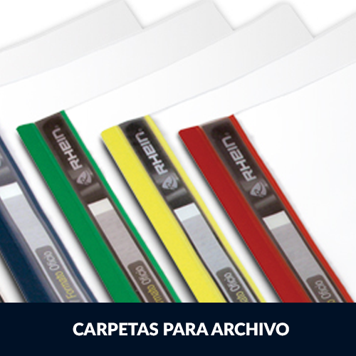 Carpetas para Archivo